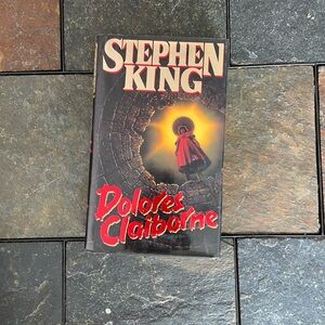 Stephen King 'Dolores Claiborne' Hardcover Book